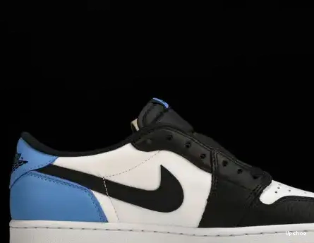 CZ0790-104 Dark Retro  1 Low Powder OG Blue Jordan  Black  0423